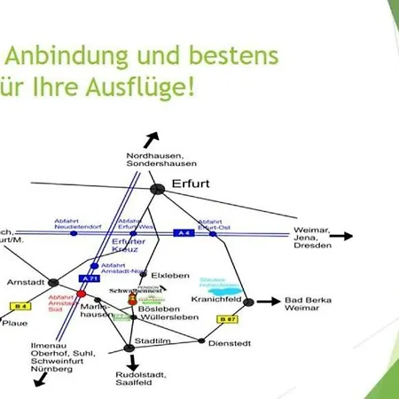 בית הארחה Schwalbennest Bosleben-Wullersleben